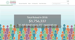 Desktop Screenshot of midlandsgives.org